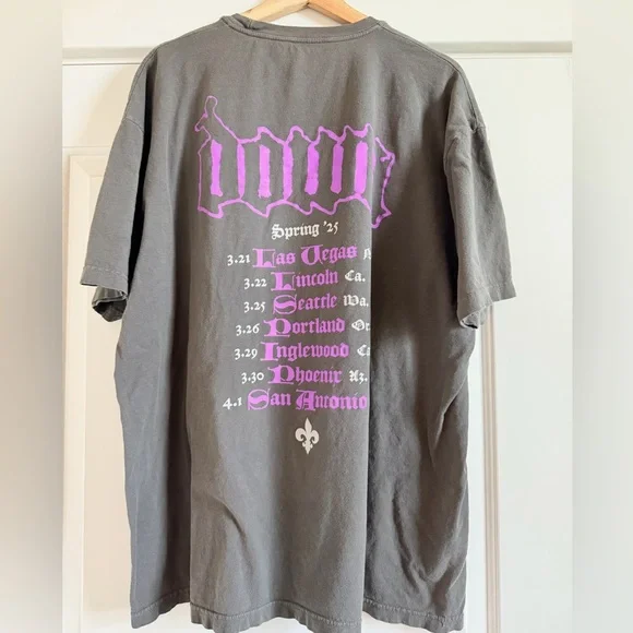 Down - Concert Gray T-Shirt - Picture 2 of 2